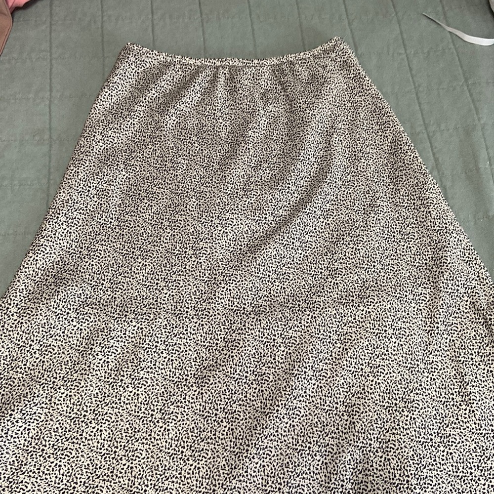 Cheetah Print Skirt